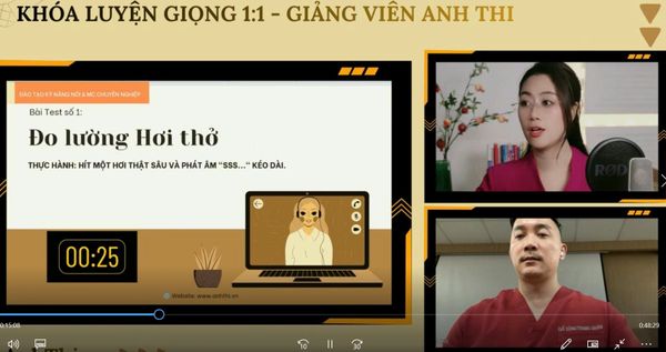 học luyện giọng nói online rất hiệu quả cùng mc anh thi