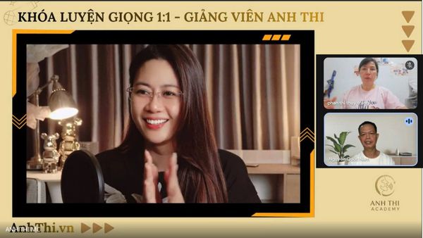 Khởi đầu hành trình thanh âm cùng MC Anh Thi qua lớp luyện giọng nói online