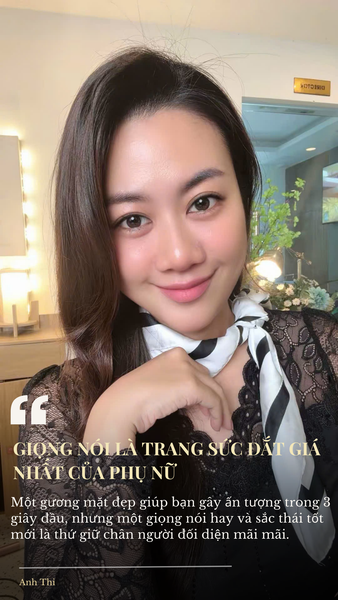 Giọng Nói Là Trang Sức Đắt Giá Nhất Của Phụ Nữ | MC Anh Thi