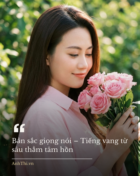 Bản sắc giọng nói – Tiếng vang từ sâu thẳm tâm hồn