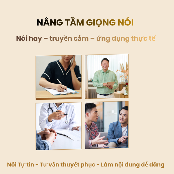 khoá học luyện giọng nói truyền cảm online