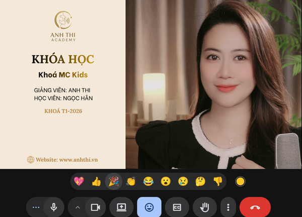 KHOÁ HOC MC KIDS ONLINE TẠI ĐÀ NẴNG
