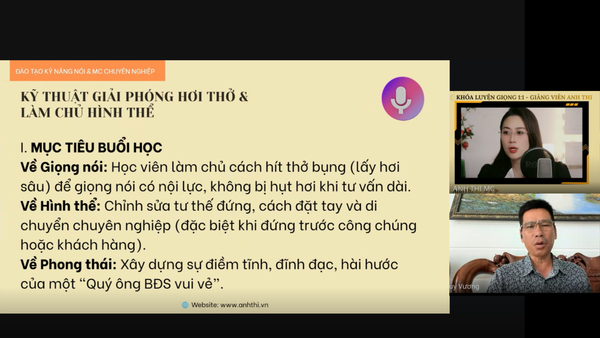 Lột Xác Giọng Nói | Học Luyện Giọng Online MC Anh Thi