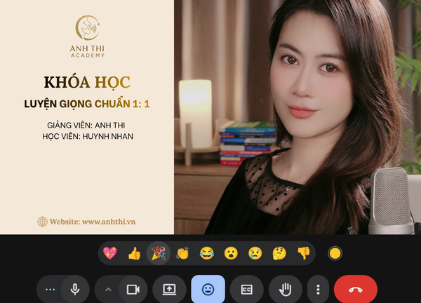 học luyện giọng nói chuẩn online tại Anh Thi Academy Đà Nẵng