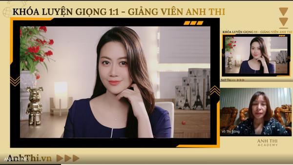 Lộ trình khóa học MC Online Anh Thi: Từ số 0 đến làm chủ sân khấu