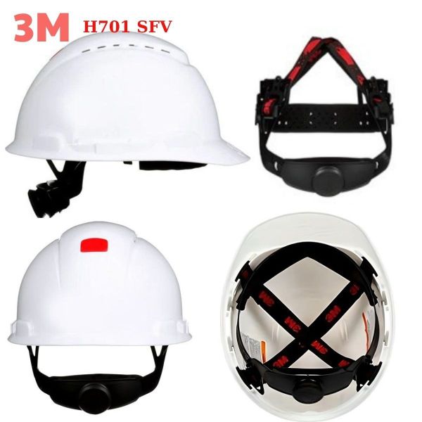 Mũ bảo hộ 3M Quảng Ninh - H701SFV có lỗ thoáng khí