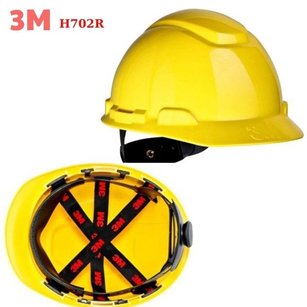 Mũ bảo hộ 3M Quảng Ninh - H702R tiêu chuẩn quốc tế