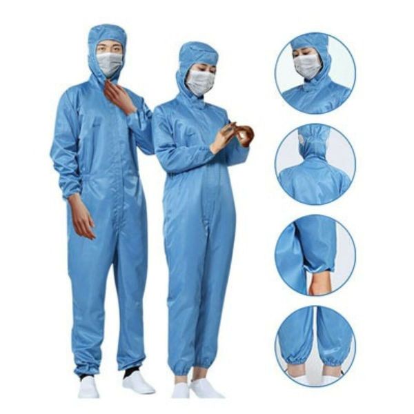 Quần áo chống tĩnh điện phòng sạch cho nhà máy điện tử Hải Phòng