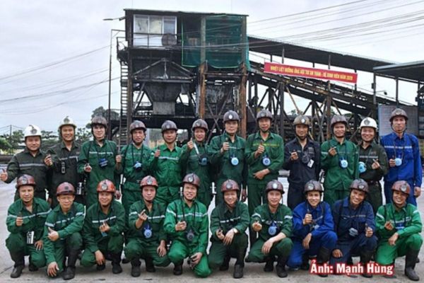 Môi trường khai thác than hầm mỏ sâu Mạo Khê
