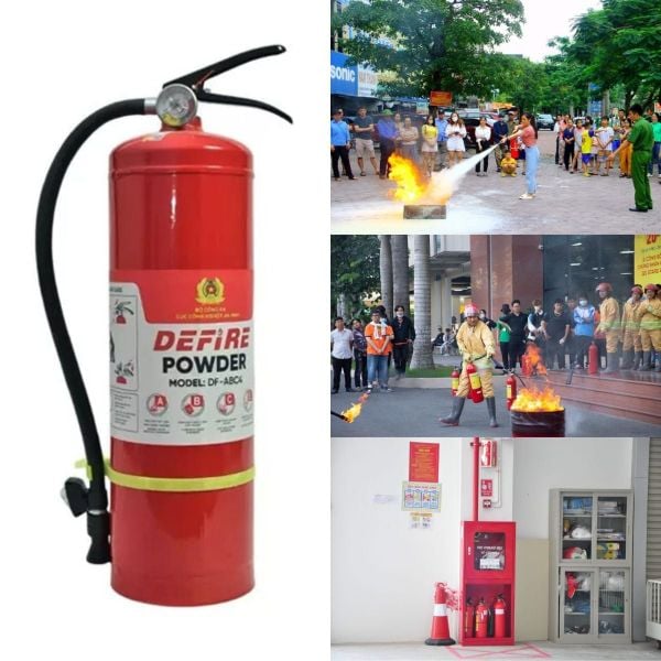 Nhu cầu sử dụng Bình chữa cháy chính hãng tại An Lão Hải Phòng