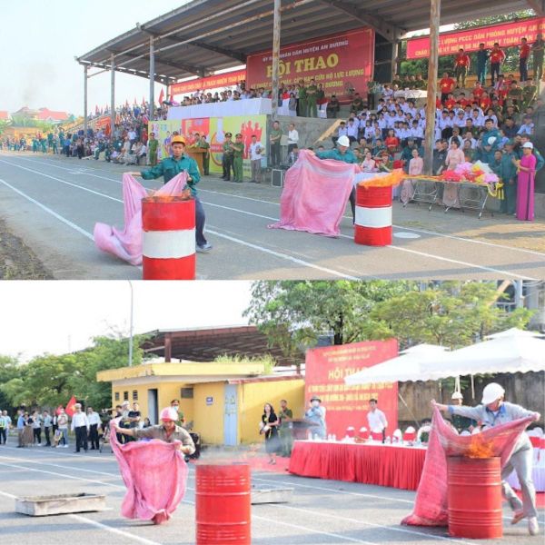 Chăn chiên chống cháy dập tắt đám cháy khi khởi phát