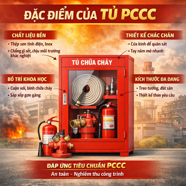 Đặc điểm tủ PCCC