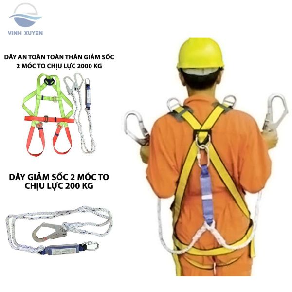 Dây đai an toàn thợ điện khi làm việc trên cao