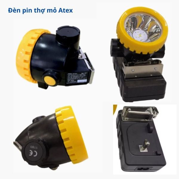 Đèn pin thợ mỏ Atex