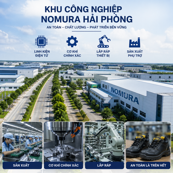 Đặc điểm khu công nghiệp Nomura Hải Phòng