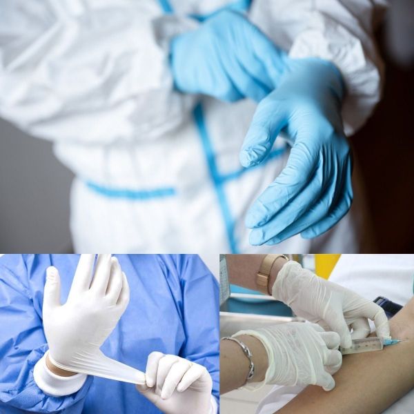 Môi trường sử dụng găng tay y tế không bột