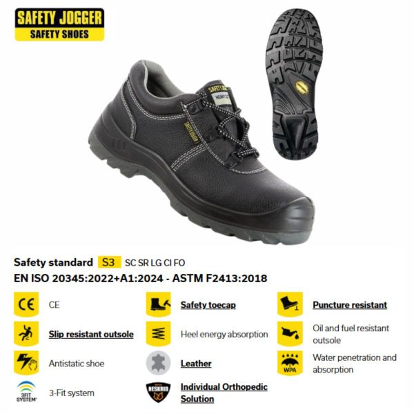 Giày bảo hộ Jogger Bestrun tiêu chuẩn quốc tế cho công nhân cảng biển Quảng Ninh