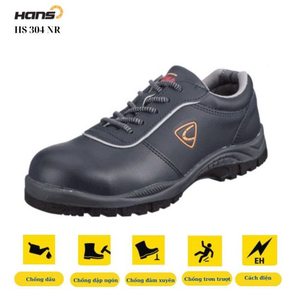 Giày bảo hộ Hans 304NR&nbsp;mũi composite chính hãng tại Quảng Ninh