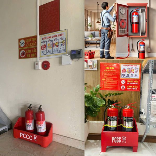 Quy định tra bị bình chữa cháy trong gia đình tại Quảng Ninh