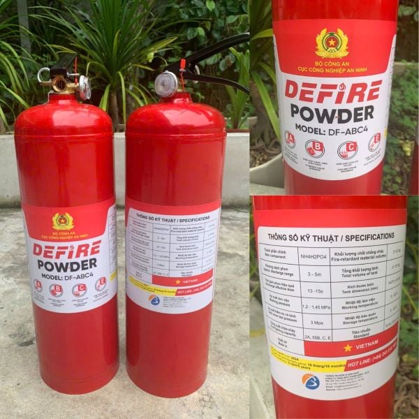 hạn sử dụng của bình chữa cháy