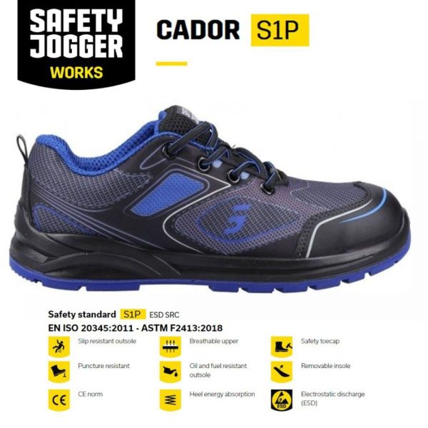 Giày bảo hộ Jogger Cador đạt tiêu chuẩn quốc tế tại Quảng Ninh