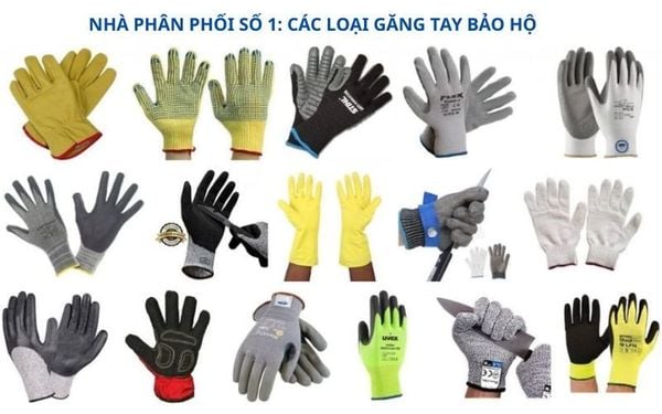 Đại lý cấp 1 cung cấp găng tay bảo hộ lao động tại Hải Phòng