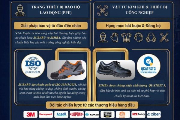 Năng lực cung ứng các thiết bị bảo hộ của Vĩnh Xuyên tại Hải Phòng