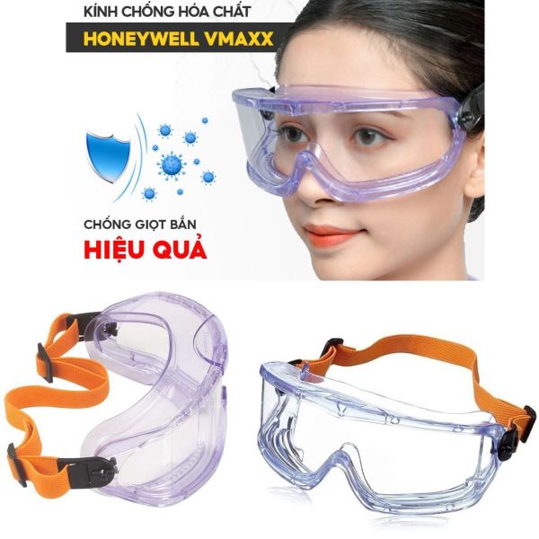 Kính bảo hộ chống hóa chất Honeywell V Maxx