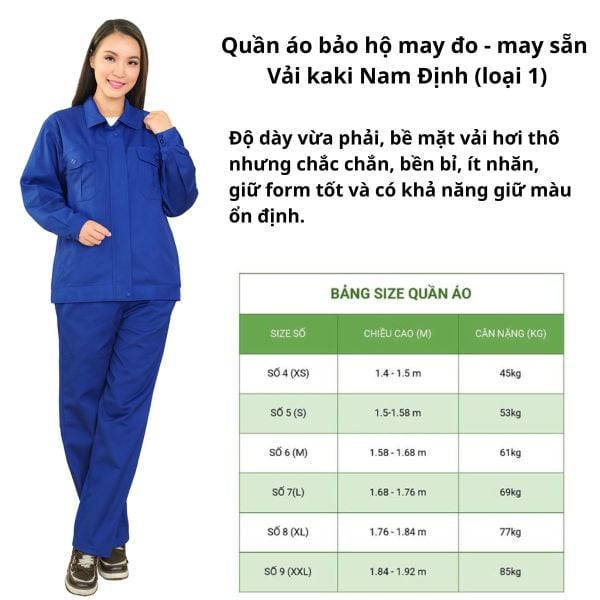 Quần áo đồng phục bảo hộ may đo may sẵn ngành môi trường đô thị Hải Phòng