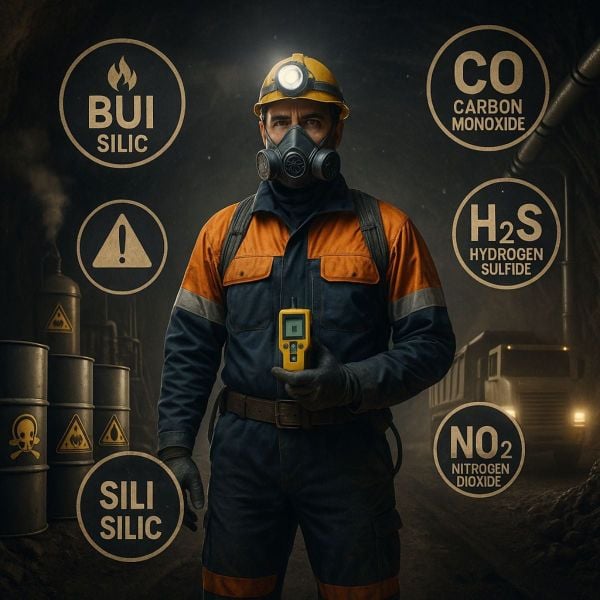 Những hơi hóa chất nguy hiểm tại mỏ than Cẩm Phả