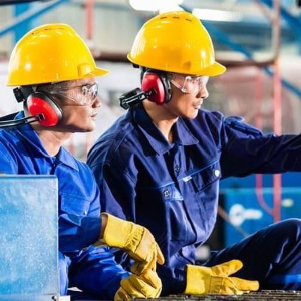 Chụp tai chống ồn cho những vị trí công việc có tiếng ồn cao