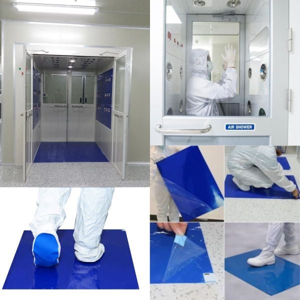 Thảm dính tích điện phòng sạch Quảng Ninh