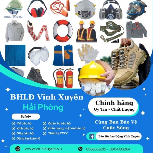 NCC thiết bị bảo hộ lao động đạt chuẩn cho KCN Thủy Nguyên Hải Phòng