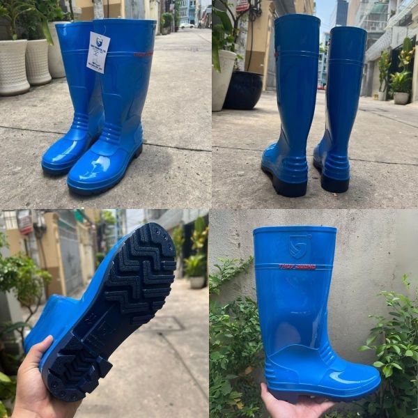 Ủng bảo hộ Thùy Dương đế chống trơn trượt đáp ứng tiêu chí an toàn cho thợ mỏ