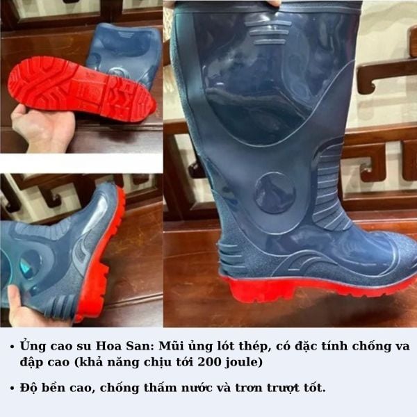 Các mã ủng Hoa San chống đinh chống trơn trượt