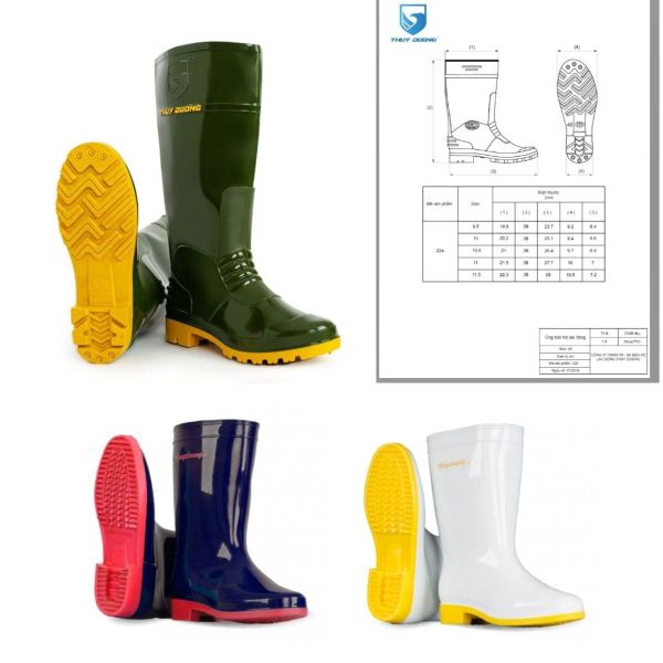 Ủng Bảo hộ Thùy Dương đạt tiêu chuẩn an toàn cho thợ mỏ