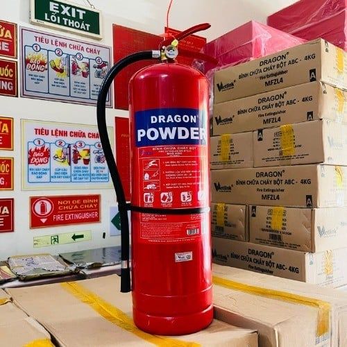 Bình chữa cháy bột Dragon chính hãng tại Hải Phòng