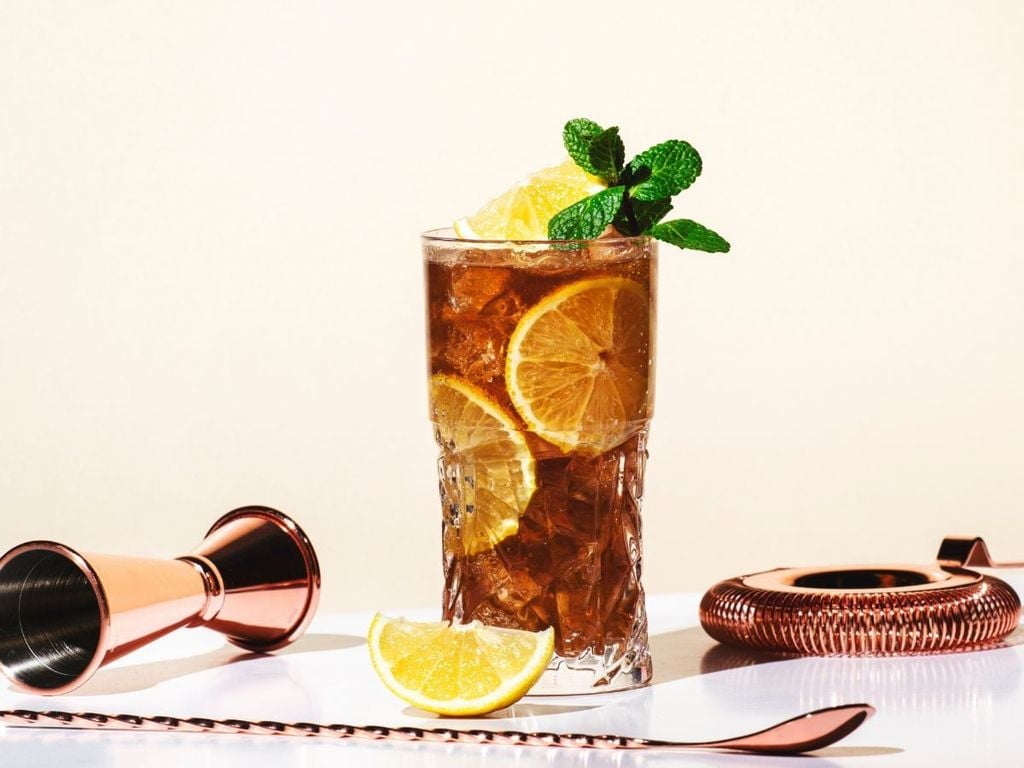 cách làm Long island iced tea