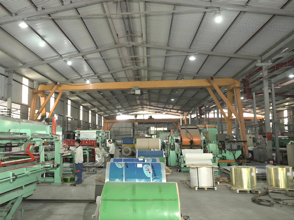 Toàn cảnh nhà xưởng sản xuất inox bếp toàn cầu