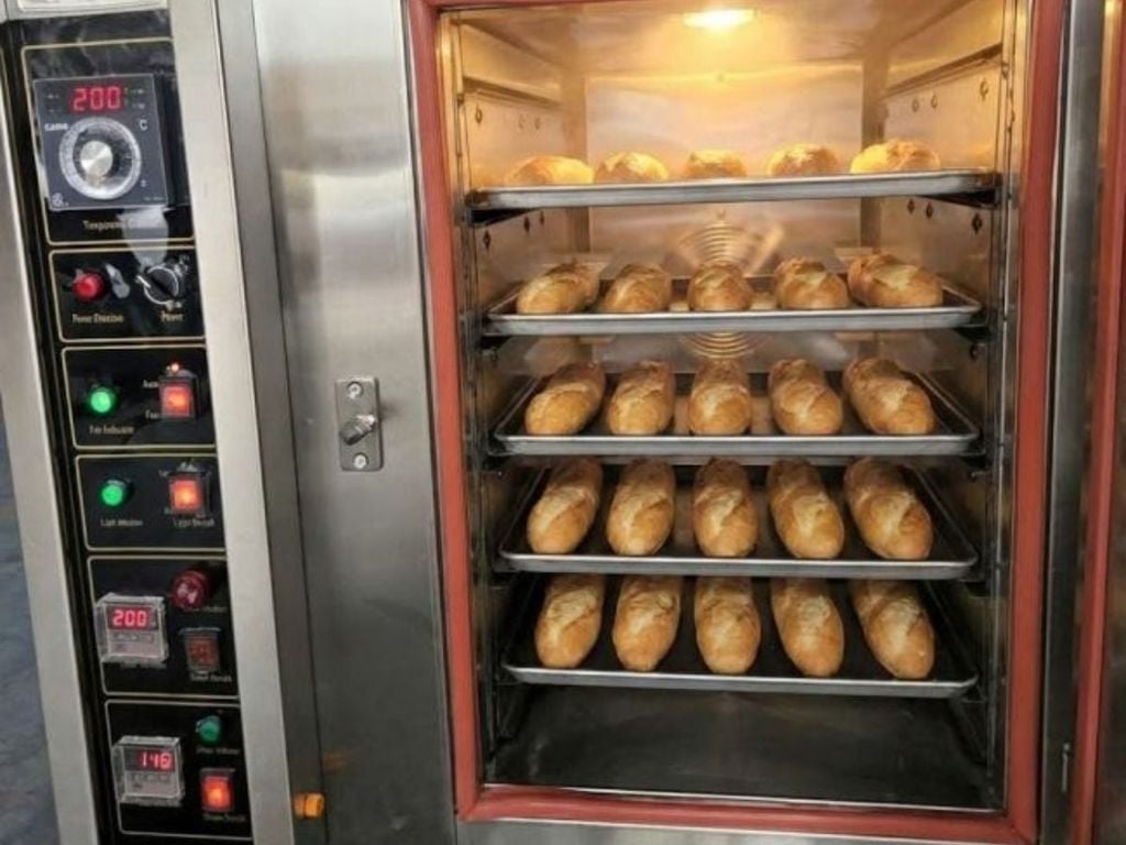 lò nướng bánh mì đối lưu