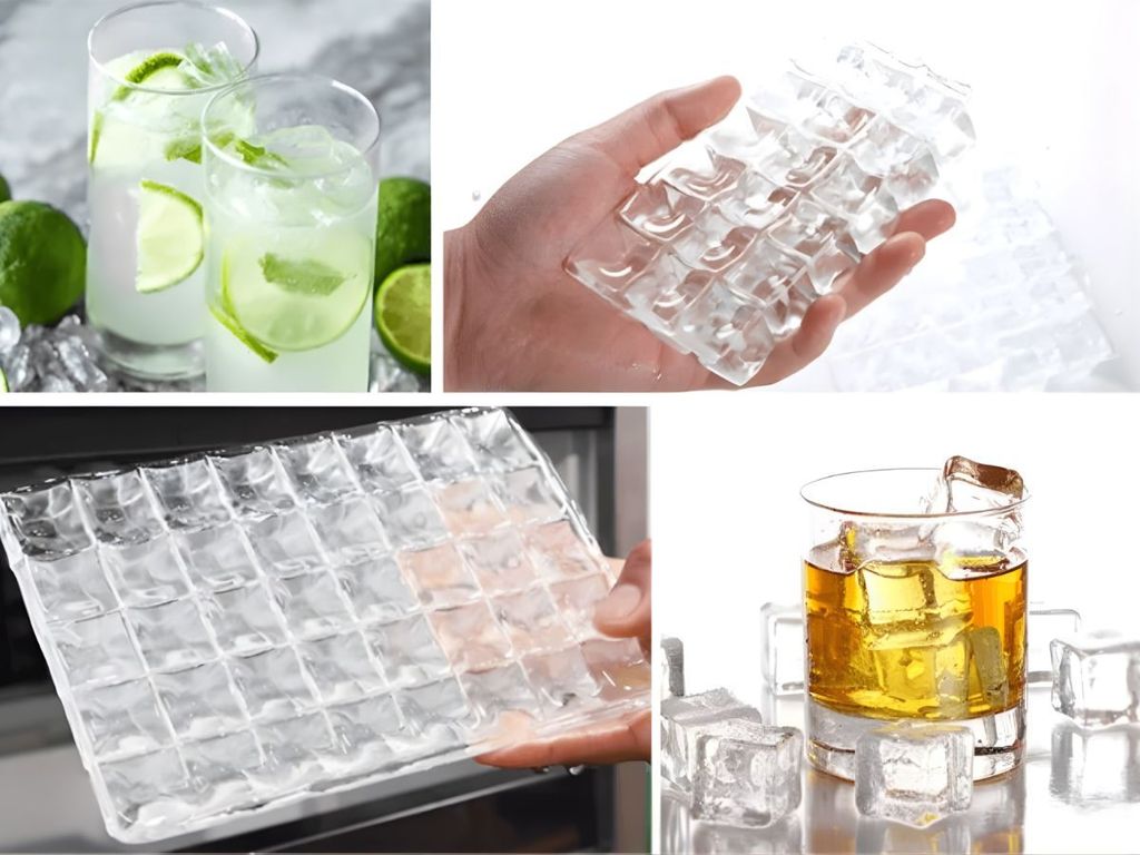 ứng dụng máy làm đá viên sạch