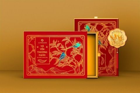 Hộp quà tết theo logo