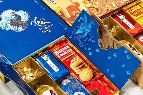 In hộp quà tết theo yêu cầu