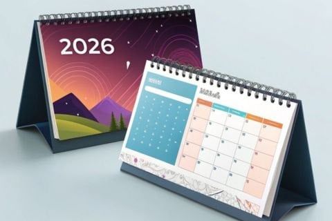 In lịch để bàn doanh nghiệp HomePrint