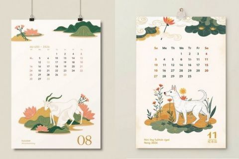 In lịch tết treo tường HomePrint