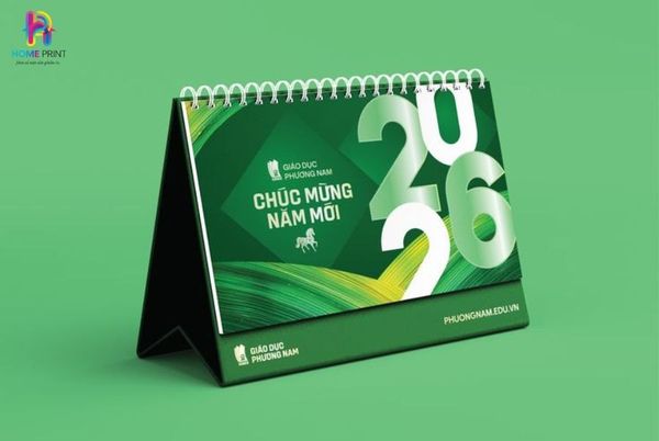Lịch để bàn tết 2026 - HomePrint