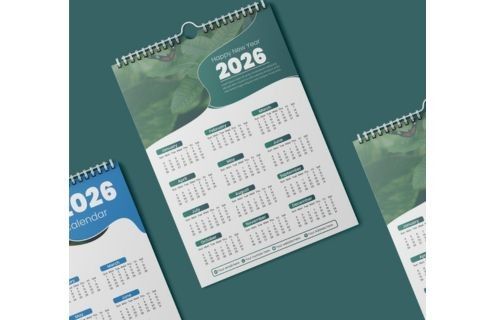 Lịch treo tường tết 2026