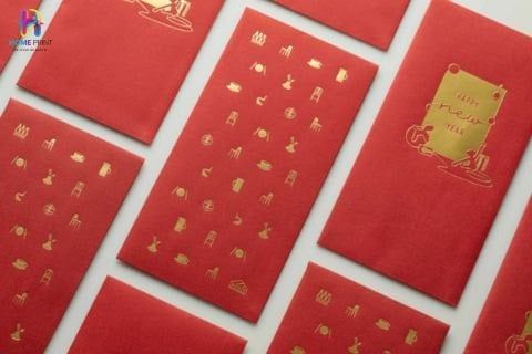 Mẫu bao lì xì tết