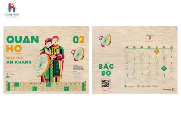 Mẫu in lịch tết 2026