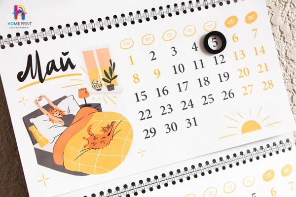 Mẫu lịch in 2026